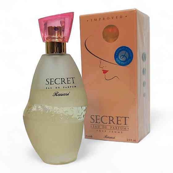 Женская парфюмерная вода Rasasi Secret 75 мл — нежный цветочно-восточный аромат для загадочной женщины Харьков