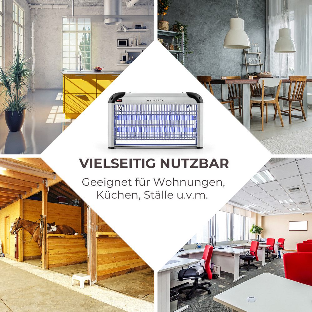 Средство для уничтожения насекомых Mosquito Ex 5000 38 Вт УФ-свет 150 м² серебристый (Германия, читать Ровно - изображение 4