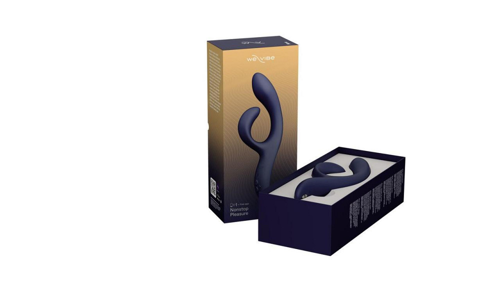 Смарт вибратор-кролик We-Vibe Nova Midnight Blue, эргономичный, регулируемый угол наклона ствола Sex Aura Киев - изображение 7