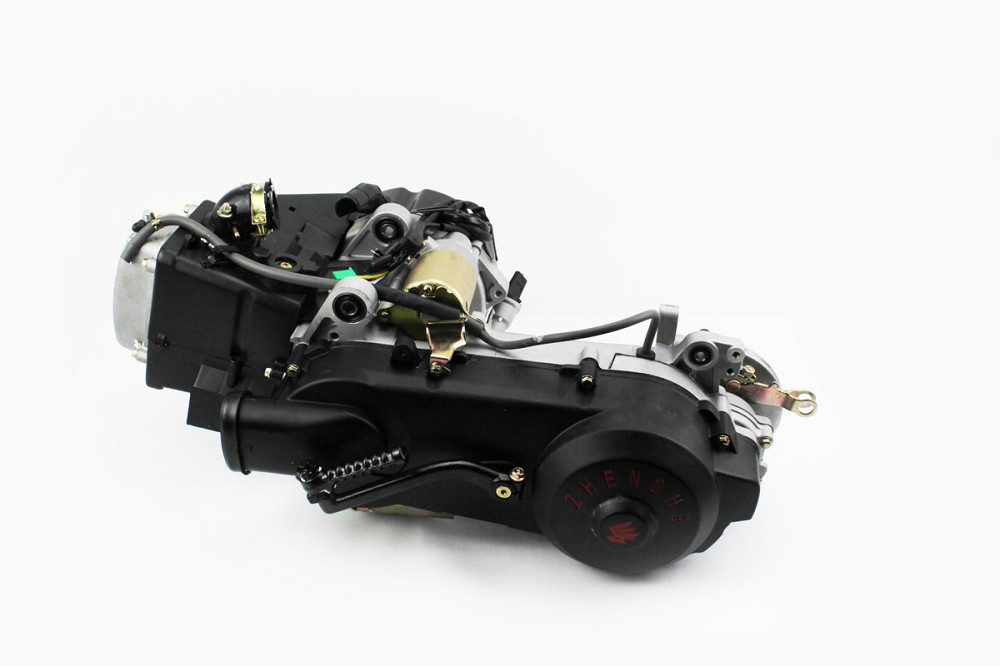 Двигун скутерний в зборі 125куб (короткий варіатор, довгий вал) Киев - изображение 1