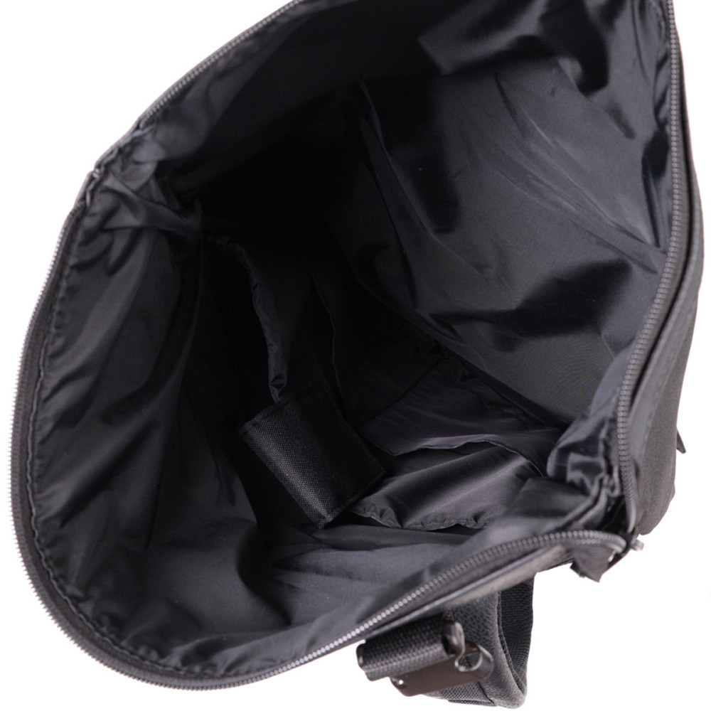 Рюкзак для ноутбука из вставками эко-кожи FABRA 22582 Черный Киев - изображение 6