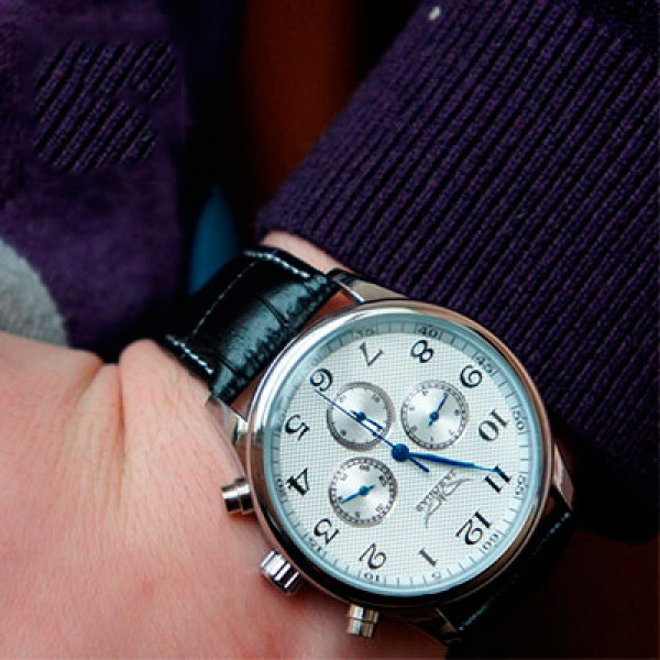 Мужские часы Jaragar Elite White Киев - изображение 3