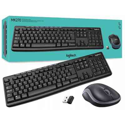 Комплект Logitech MK270 Wireless UA Black (920-004508) Вінниця