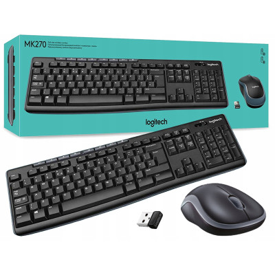 Комплект Logitech MK270 Wireless UA Black (920-004508) Вінниця - фото 6