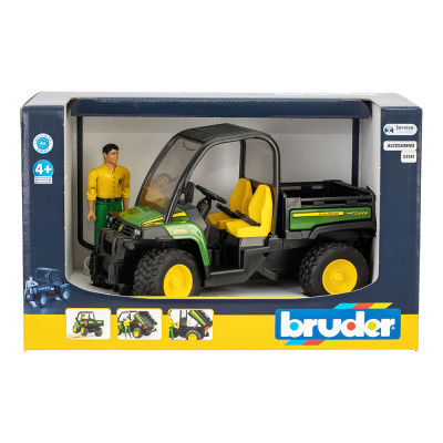 Спецтехніка Bruder Автомобіль John Deere Gator XUV 855D з фігуркою (02490) Вінниця - фото 5