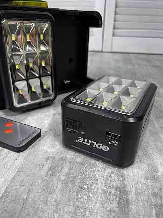 Система автономного освітлення із сонячною панеллю GdLite GD-8058 + Power Bank Чернівці