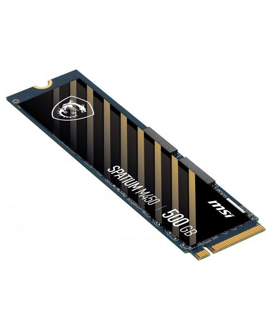 Накопичувач SSD  500GB MSI Spatium M450 V1 M.2 2280 PCIe 4.0 x4 NVMe 3D NAND TLC (S78-440K380-P83) ( 19683 ) Харьков - изображение 3