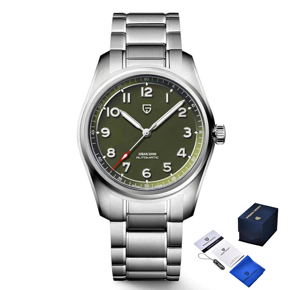 Pagani Design PD-1717 Silver-Green SBR Київ - фото 1