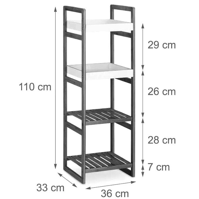 Етажерка для ванної "Сенонія" сієна-зефір Миколаїв - фото 2