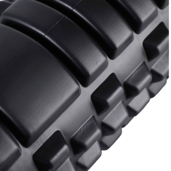 Масажний ролик для йоги та фітнесу York Fitness EVA 33,6 х 14,4см чорний Київ