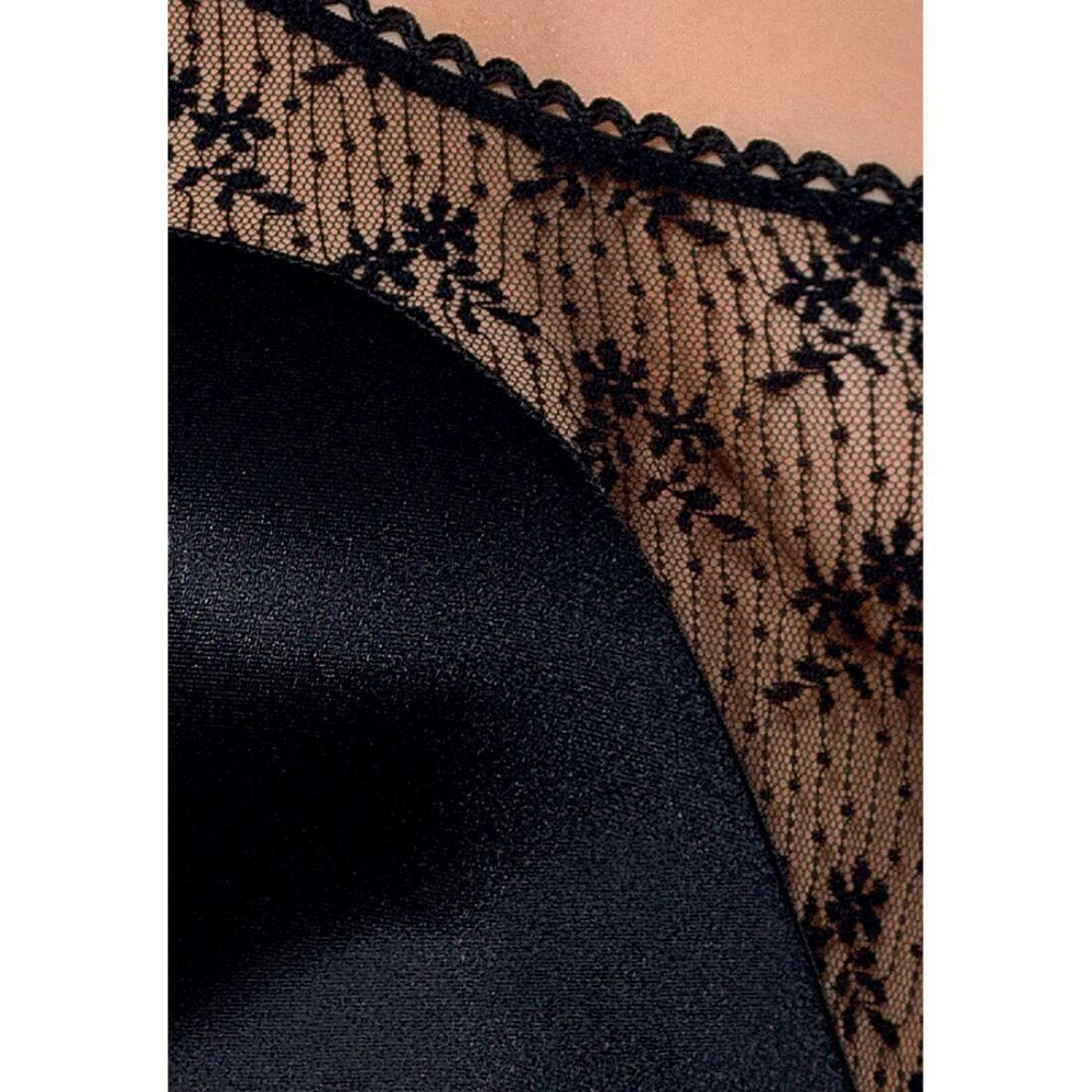 Распродажа!!! Боди-монокини с глубоким декольте PETRA BODY black XXL/XXXL — Passion Exclusive Sex Aura Киев - изображение 3