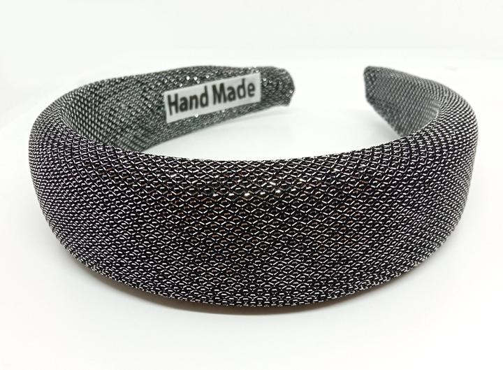 Жіночий обруч чорний блискучий Київ - фото 1