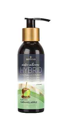 Змазка водно-силіконова Sensuva Hybrid Caramel Apple (125мл) без цукру, можна для оральних пестощів Sex Aura Київ