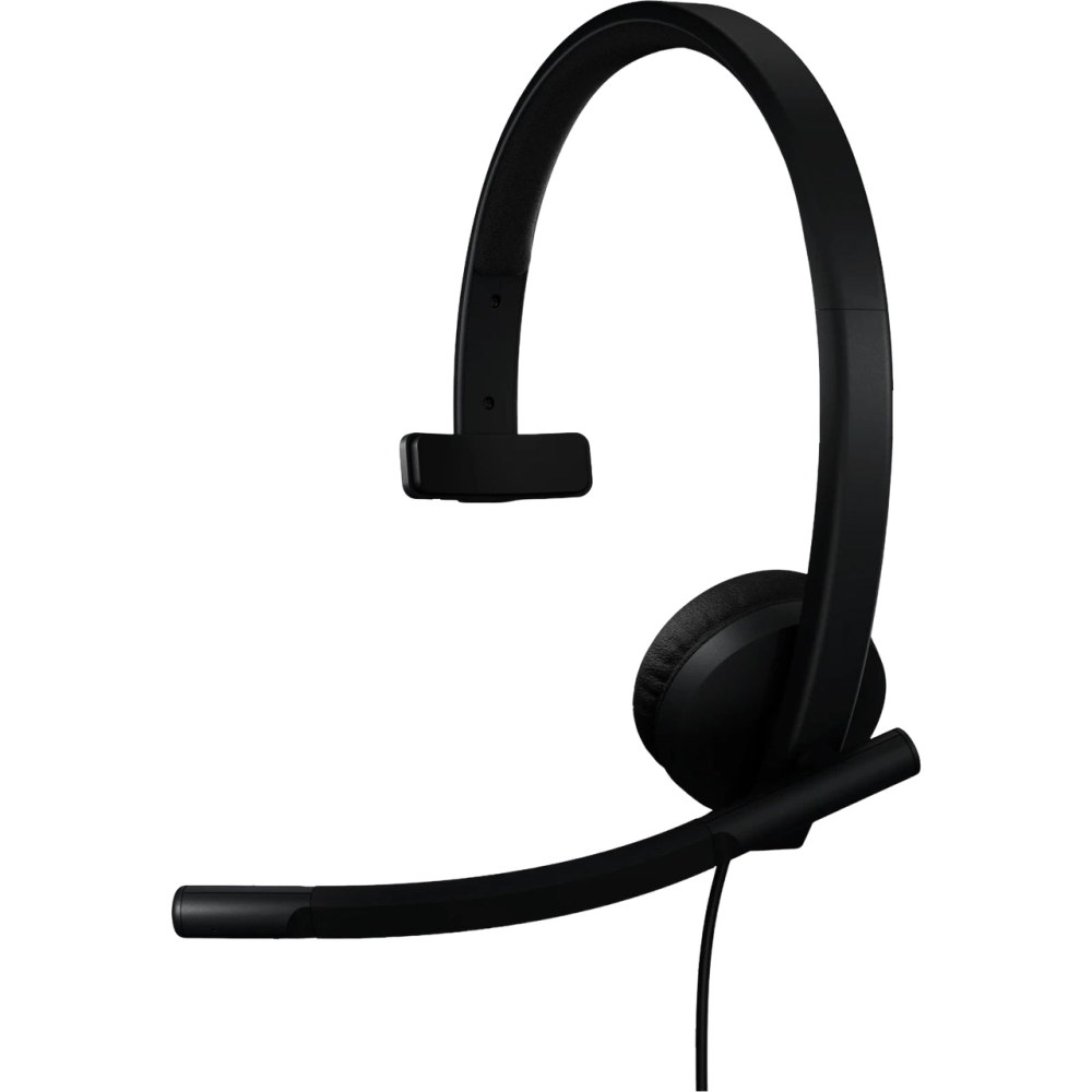 Гарнітура Logitech H570e Corded Mono BLACK-USB-C (981-001427) (7095237) Київ - фото 1