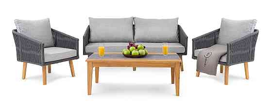 Комплект садових меблів Di Volio Matera Сірий/Світло-сірий Киев