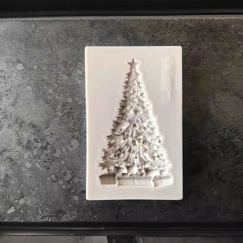 Силиконовый молд Елка 78 на 50 см серый Киев - изображение 8