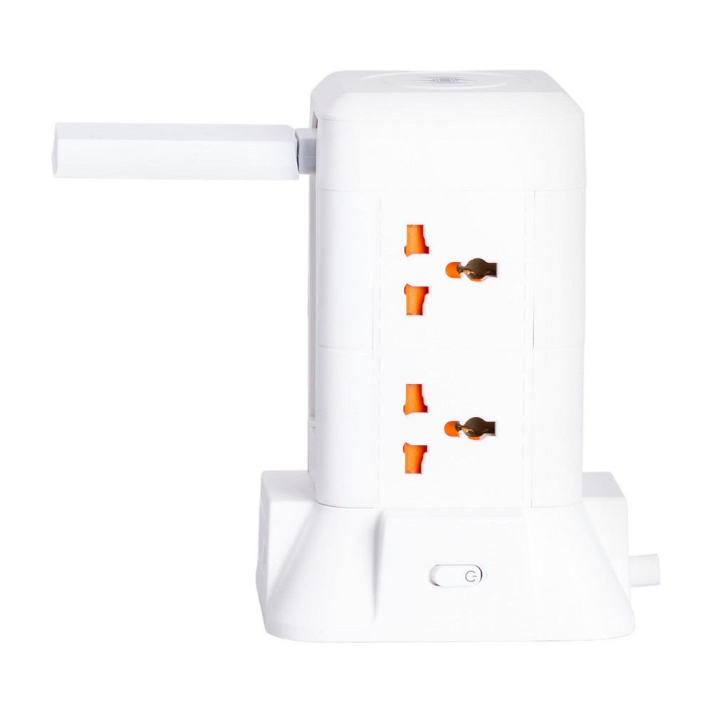 Удлинитель с 6 розетками, USB и беспроводной зарядкой Киев - изображение 1