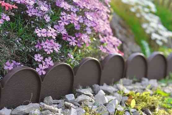 Бордюр садовий Prosperplast GARDEN LINE, коричневий, 10 м Київ