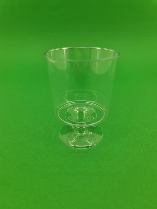 Чарка склоподібна прозора 200 мл 8 штук Харків - фото 3