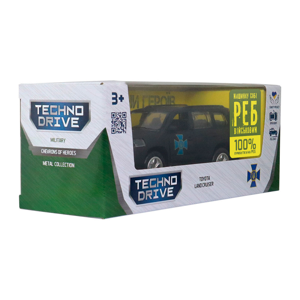 Автомодель серії Шеврони Героїв - Toyota Land Cruiser - ЦСО Альфа Дніпро - фото 6
