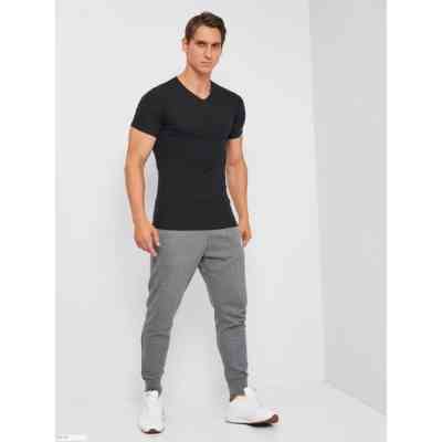 Футболка Kappa T-shirt Mezza Manica Scollo V K1311 Nero чорний XXL (8052394813997) Вінниця