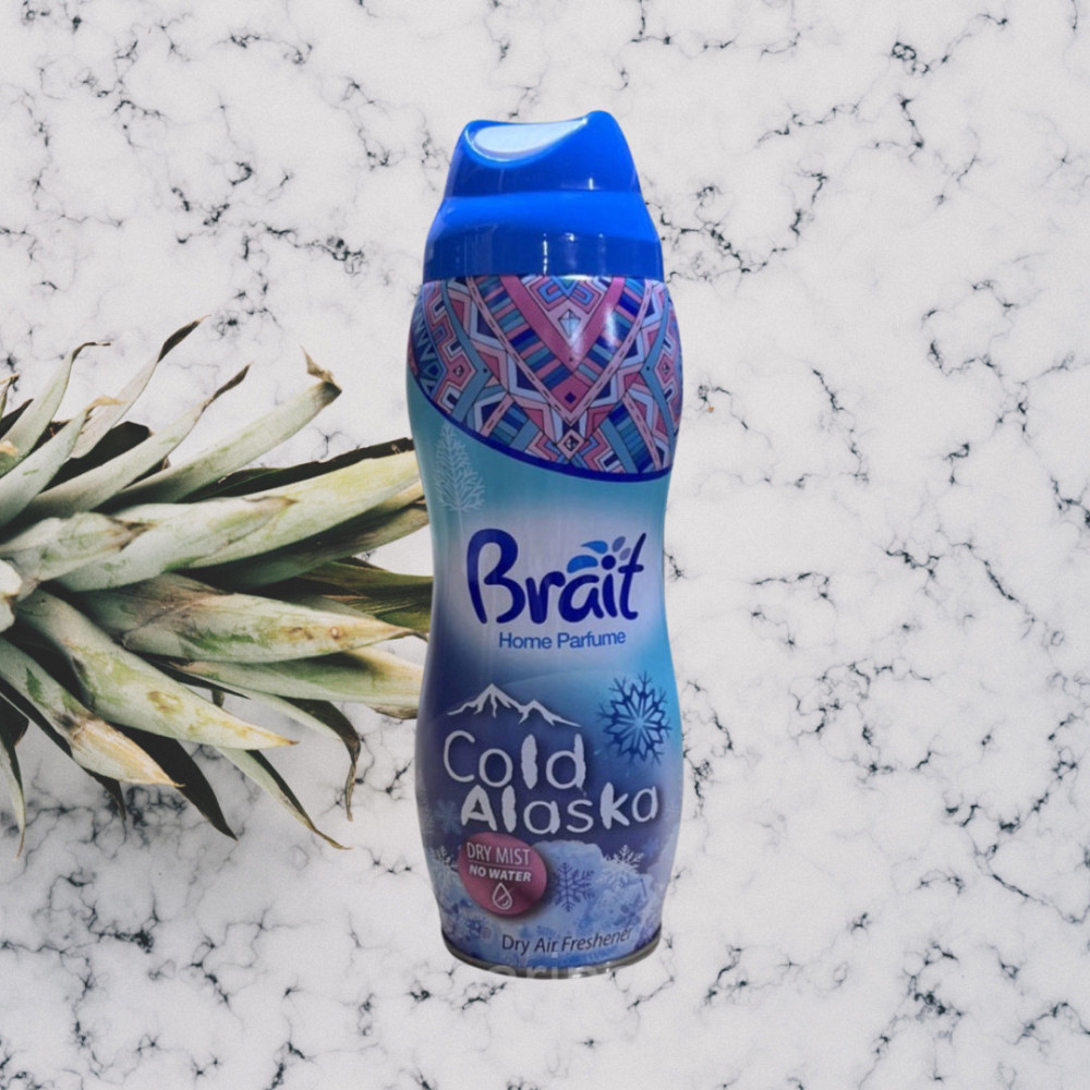 Сухий освіжувач повітря аерозоль Brait Холодна Аляска 300 мл Виноградов - изображение 1