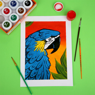 Гуашевые краски Yes Orange Line 12 кольорів по 20 мл (230432) Винница - изображение 7