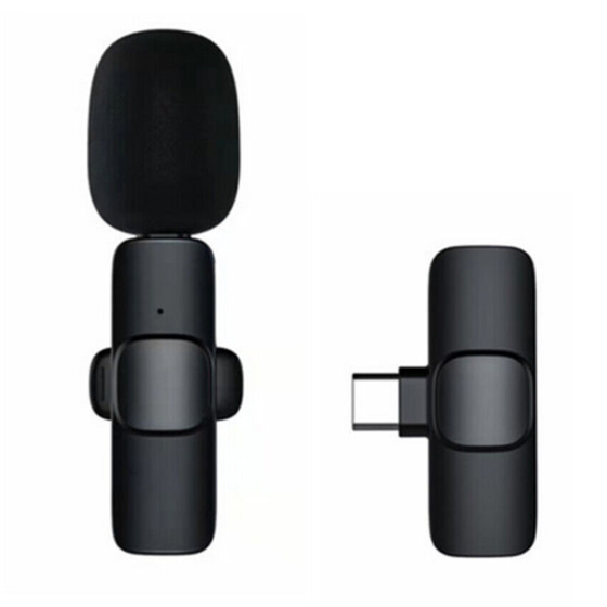 Мікрофон бездротовий петличний для смартфона з Type-C K8 / Петличка на одяг з прищіпкою Київ