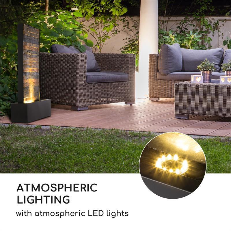 Насос Raincastle Garden Fountain с 12 светодиодами и концепцией Loopflow 8 Вт IPX8 для использования в Ровно - изображение 7