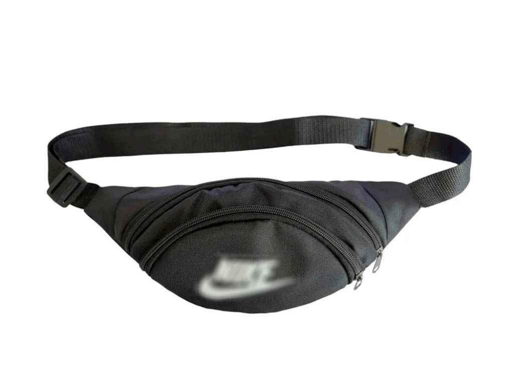 Сумка на пояс бананка 12*31см чорний xno-37-2 ТМ УКРАЇНА Київ - фото 1