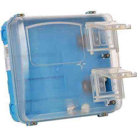 Щит під 3-фазний лічильник КДЕ-3 прозорий Харків