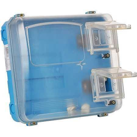 Щит під 3-фазний лічильник КДЕ-3 прозорий Харків - фото 1