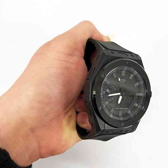 Армійський чоловічий годинник хороша якість SKMEI 2103BKBK, Найкращий тактичний годинник HI-40 Львів