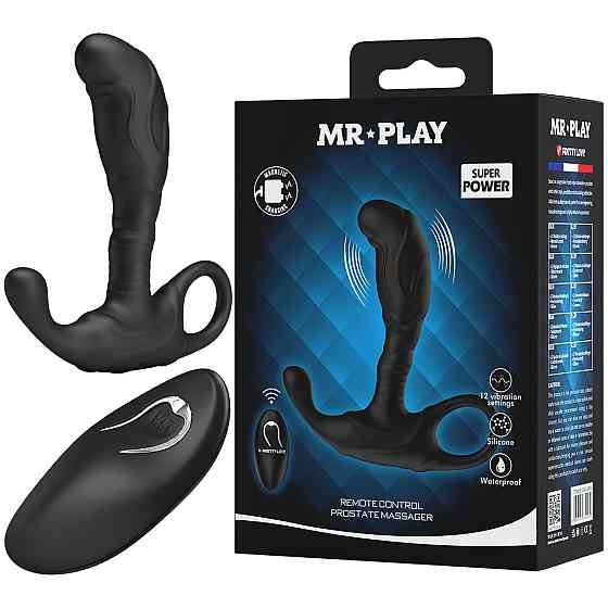 Массажер простаты - Mr.Play Remote Control Prostate Massager Sex Aura Киев