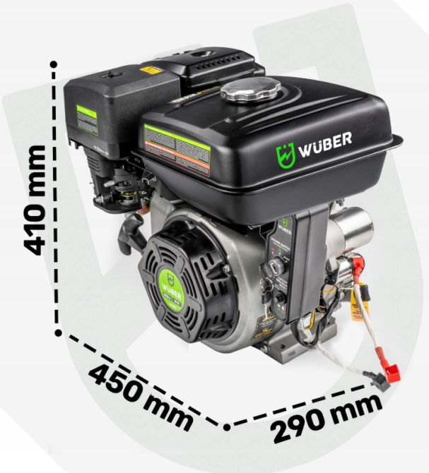 Двигатель внутреннего сгорания 6,62 кВт 25,4 мм Wuber (Польша) Киев - изображение 7