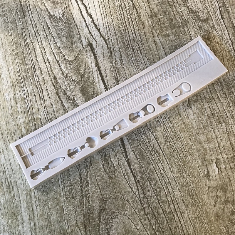 Молд кондитерский Молния 205 на 45 мм белый Киев - изображение 5