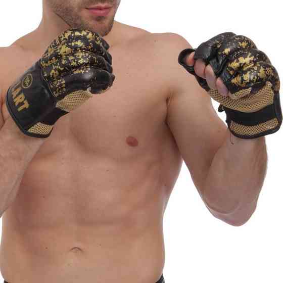 Снарядні рукавички шкіряні ZELART ZB-4226 розмір M-XL кольори в асортименті Рукавички для боксу та єдиноборств Київ