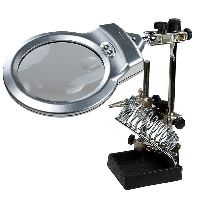 Magnifier Збільшувальне скло Magnifier 16129-A 90 мм 3x Полтава - фото 1