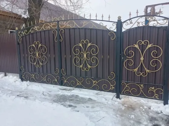 Ворота під ключ від виробника — виготовлення та монтаж Кривий Ріг