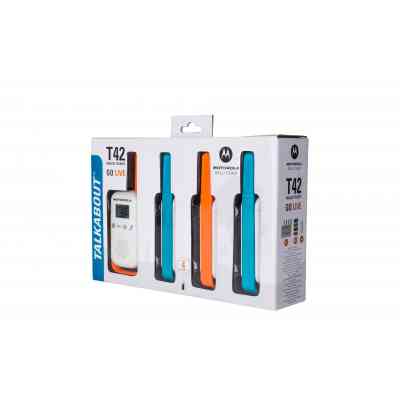 Портативна рація Motorola TALKABOUT T42 Quad Pack (B4P00811MDKMAQ) Вінниця