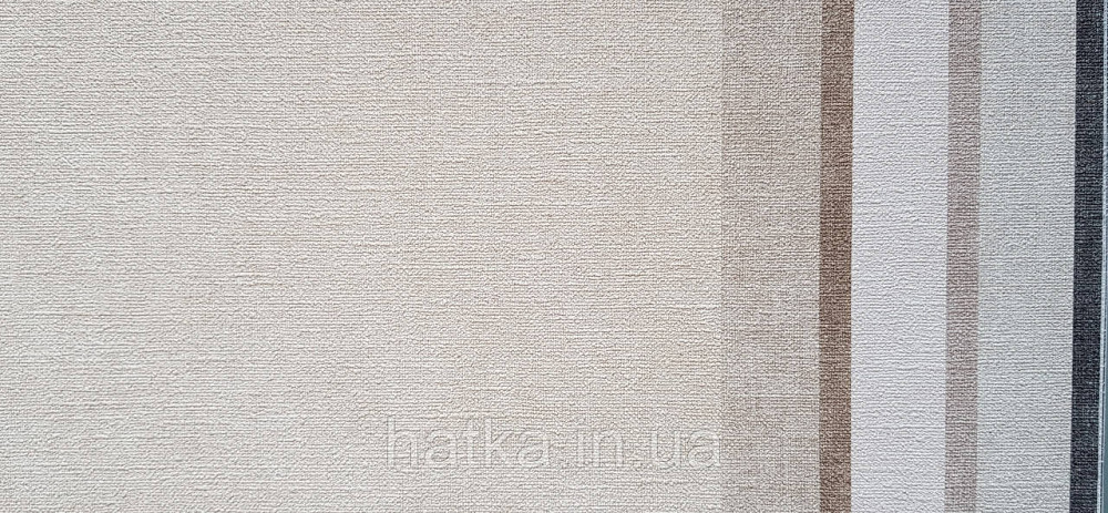 Шпалери вінілові на флізеліні AS creation Amber метрові однотонні ефект розмитості матові пісочні Київ - фото 2