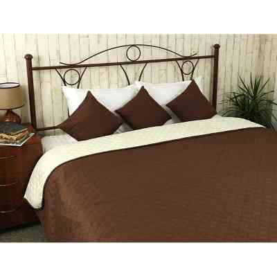 Покривало Руно Двостороннє Барселона шоколадно-молочне 150х212 см (360.52У_Барселона) Вінниця