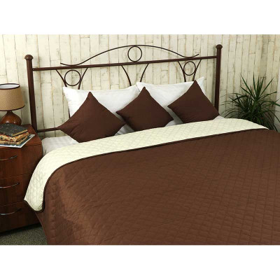 Покривало Руно Двостороннє Барселона шоколадно-молочне 150х212 см (360.52У_Барселона) Вінниця - фото 1