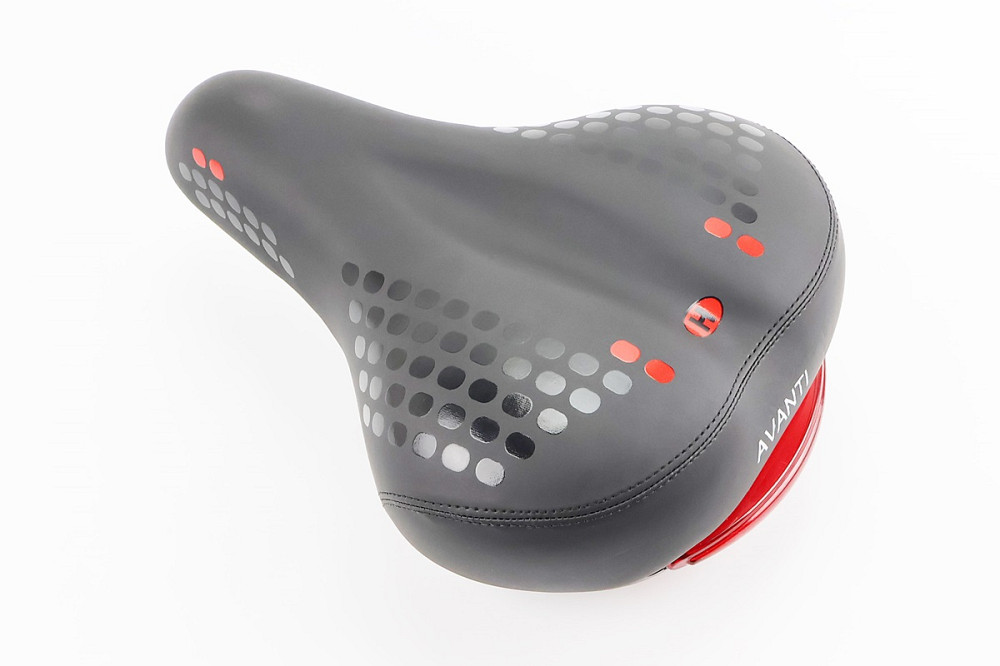 Сидіння ХВЗ 270х210мм, чорне стоп сігналом A-1 Київ - фото 1