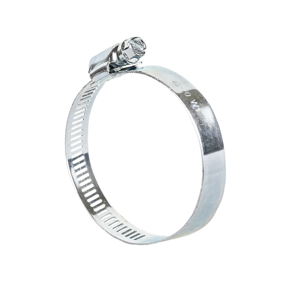 Хомут черв'ячний оцинкований 12.7 мм D46-70мм 10шт GRAD (2511455) Київ - фото 4