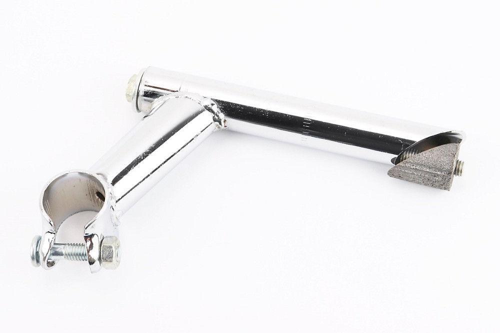 Винос керма дитячого велосипеда 22,2 х25, 4х150мм, хром Київ - фото 1