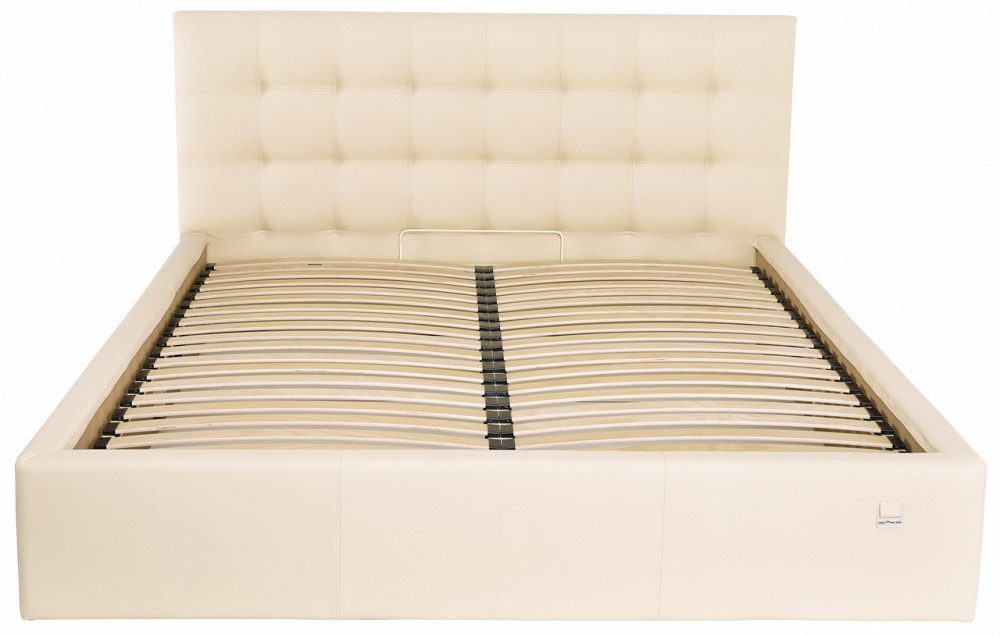 Ліжко Двоспальне Chester New VIP 160 х 190 см Fly 2207 З додатковою металевою цільнозварною рамою Бежевий Київ - фото 12