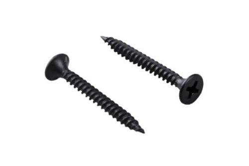 Саморіз для гіпсокартону 3,5*45 для металу фосфатований (яск. 2500шт) APRO Рівне - фото 1