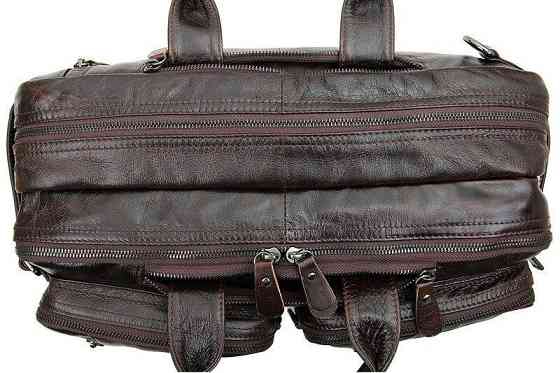 Сумка мужская трансформер Коричневая (Vintage) Киев