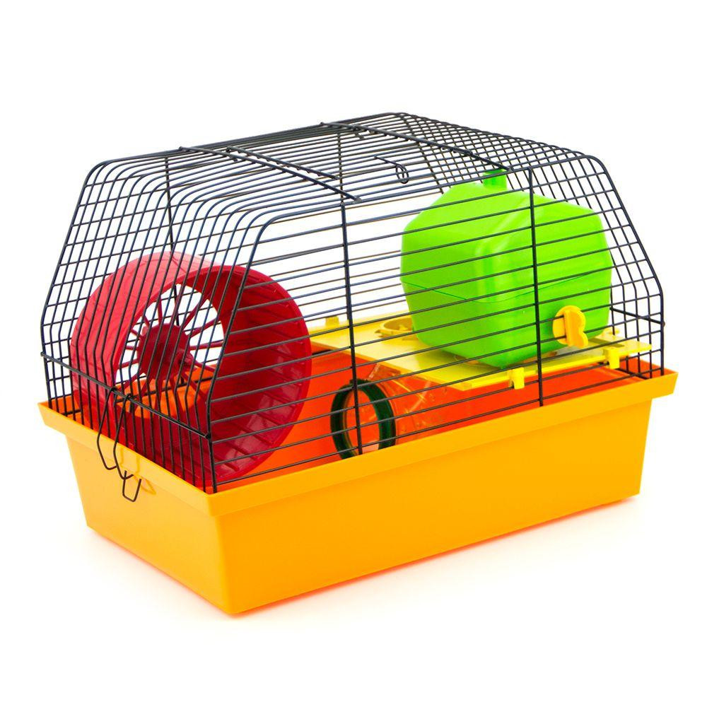 Металева клітка для малих грузунів Вілла Люкс 1 з аксесуарами (33.5 х 22.5 х 22.7 см), Лорі Київ - фото 2